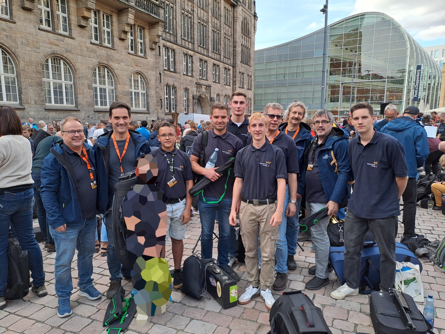 20250913 170808 Volldampf in C Posaunenchor beim Blasertag in Chemnitz